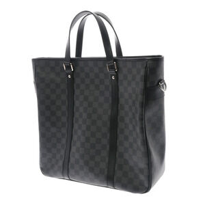 Louis Vuitton Black Graphite Bag Damier Canvas Tadao